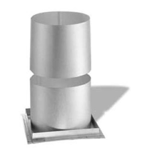 Integra Miltex M & G Duravent 6DT-FRS 6 Inch  Dura Vent Duratech Firestop Radiation Shield  Galvanized 70670